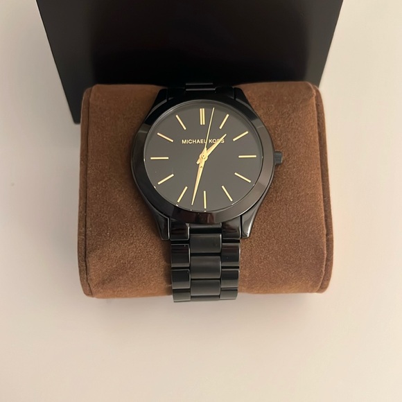 Black Michael Kors Watch - Picture 1 of 4